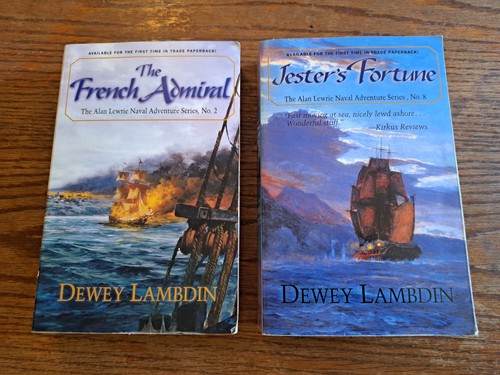 Alan lewrie naval book lot - alan,