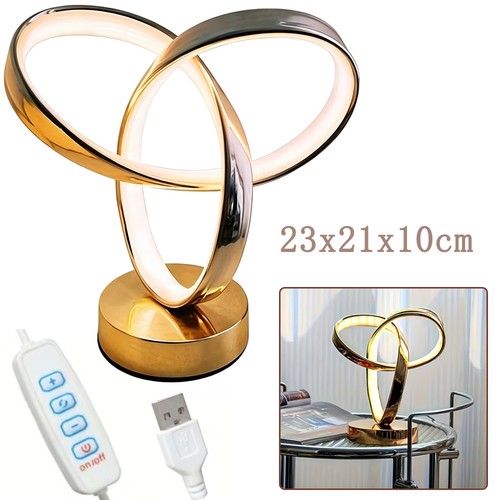 Lampada tavolo led oro - da,