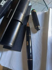 Montblanc Meisterstück n°166 Evidenziatore, Vendo Con Astuccio In Pelle, Nuovo 