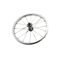 RUOTA BICI POSTERIORE 14 X 1.75 ALLUMINIO ACCIAIO CON PERNO BIKE