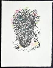 Lithographie Marc CHAGALL  "