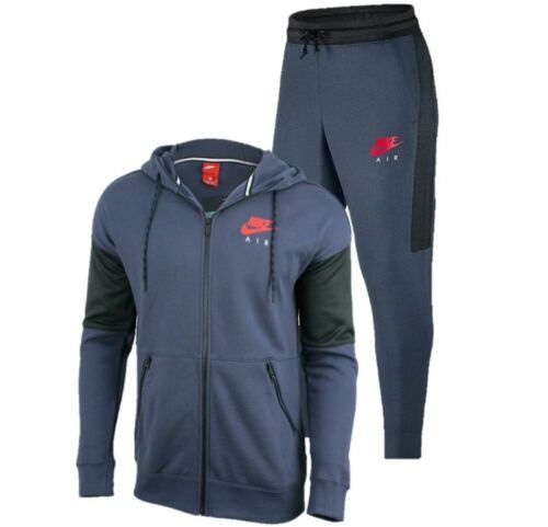 Nike air tuta uomo blu - air,