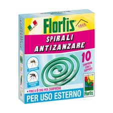 SPIRALI ANTIZANZARE FLORTIS 10