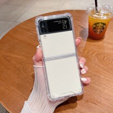 Cover Custodia case Trasparente Antiurto per SAMSUNG Z FLIP 4 angolo rinforzato
