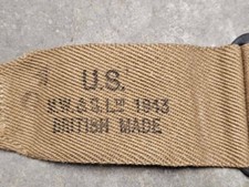 Tracolla Militare US Spallacci zaino M36 marchio 1943 - ww2 (sp.s.)