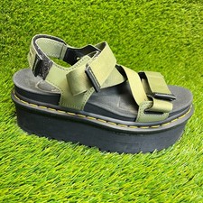 Sandali Dr. Martens Kimber II platform donna taglia 7 verde spiaggia classici outdoor