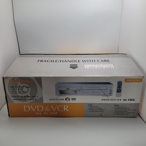 Lettore vcr dvd emerson - vcr/dvd/cd,