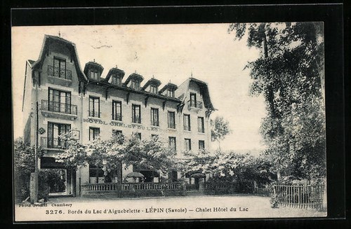 Cpa lépin chalet hôtel du - chalet,