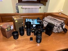 Nikon D5200 + Nikkor 50mm F1.8 + 55-300mm f/4.5-5.6G + Nikkor 18-55mm f/3.5-5.6G