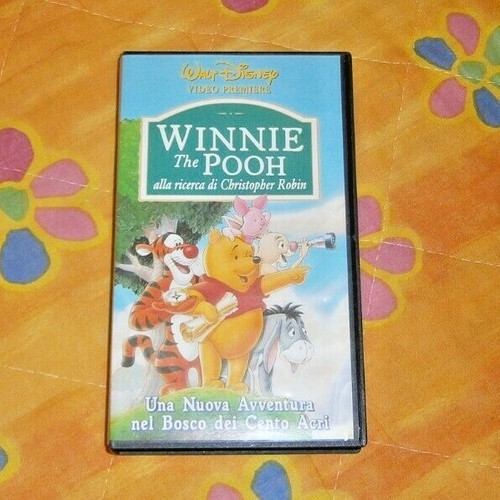 Vhs winnie the pooh originale - winnie,