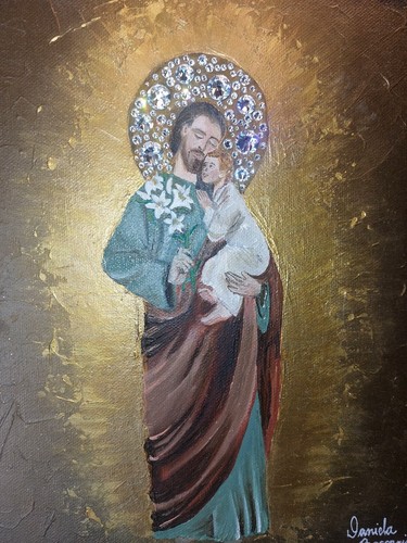 Quadro san giuseppe con - giuseppe,