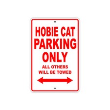 Insegna Hobie Cat Parcheggio