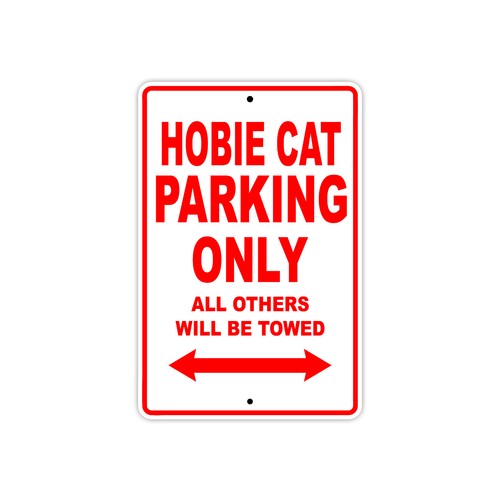 Insegna hobie cat parcheggio - insegna,