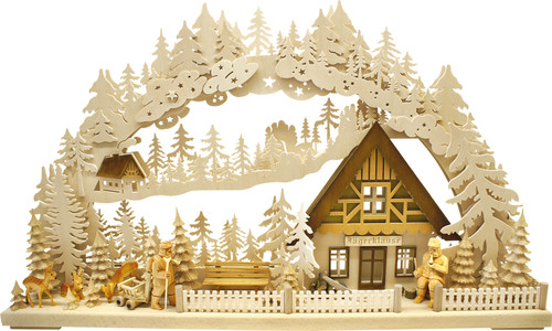 Arco girevole boscaiolo - arco, 3d​