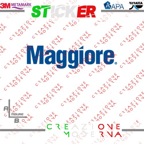 Adesivo sticker maggiore rent - adesivo,