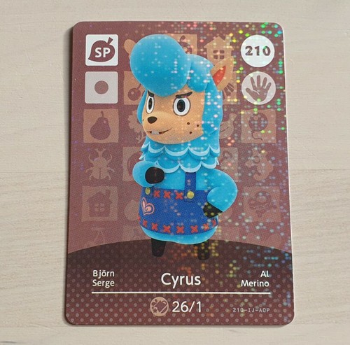Cyrus 210 animal crossing - cyrus,