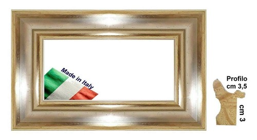 Cornice argento legno - cornice, da