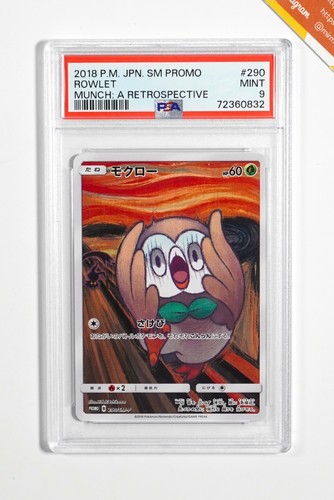 Pokemon psa rowlet munch - rowlet,