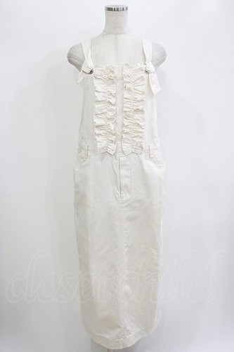 Gonna salopette denim con - denim,