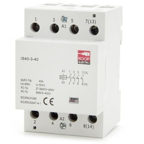 Contattore modulo 40a - contattore, 40-40