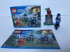 Lego City 60170 Inseguimento fuori strada Completo Ottime
