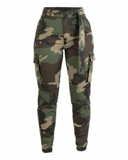 PANTALONI CARGO STILE MILITARE