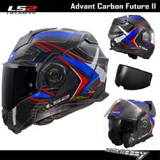 CASCO MODULARE CARBONIO LS2