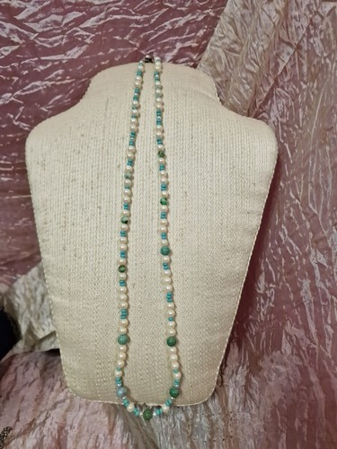 Collana perle bigiotteria - collana, e