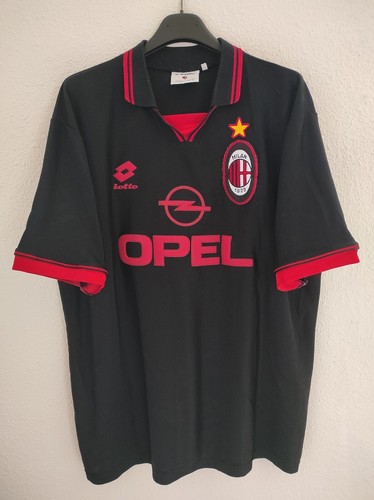 Milan 1996 1997 camiseta - ac, 1996-1997