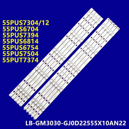 10pcs strisce led per - 10pcs, tv