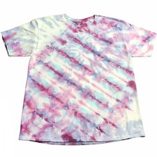 T-shirt multicolore fatta a