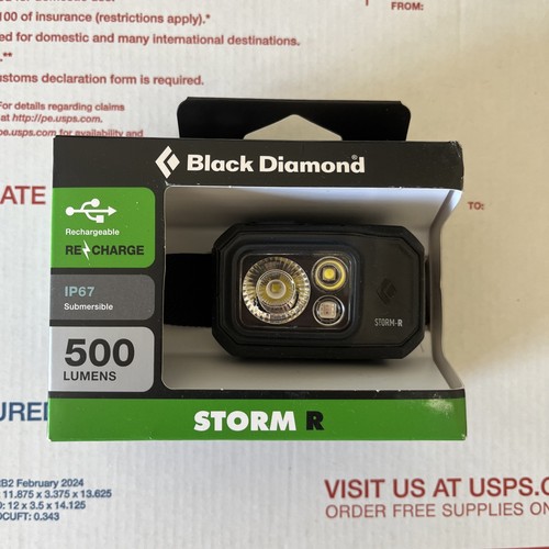 Black diamond storm 500 - black,
