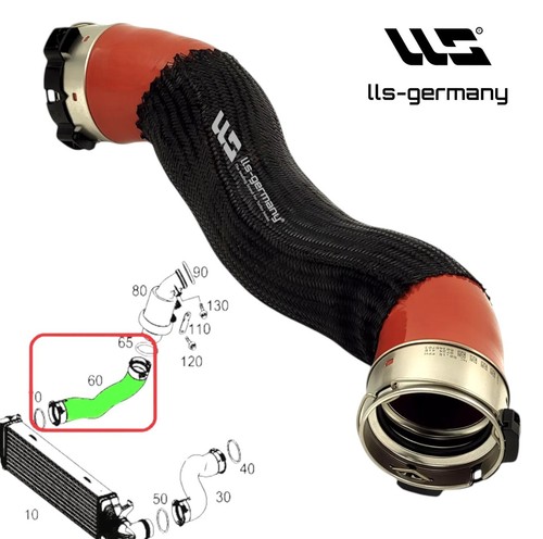 Tubo intercooler per mercedes - tubo,
