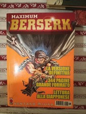 MAXIMUM BERSERK 1, Kentaro Miura, Planet Manga Panini Comics Giugno 2004.