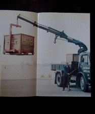 GRU FOCO ROMANAZZI AUTOCARRI BRACCIO IDRAULICO Brochure originale 1961