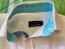 camicia bimbo 10 anni Harmont & Blaine lino bianco