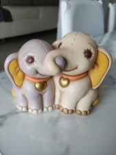 Coppia Elefanti di Pezza Thun  Fuori Produzione Thun