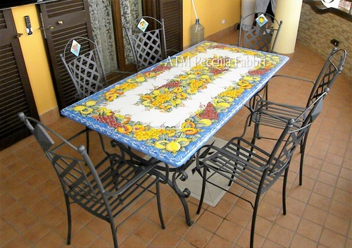 Tavolo pietra lavica - tavolo,