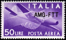 AMG-FTT - 1954 - Posta Aerea