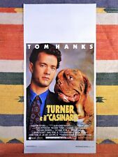 Locandina TURNER E IL CASINARO Tom Hanks Poster Cinema 1989 Dogue de Bordeaux