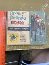 Scatola colori Vintage gran premio pongo solubili epoca collezione