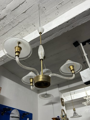 Lampadario ercole barovier - lampadario,
