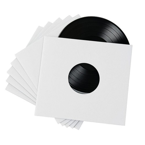 100 pack white paper vinyl - pack,