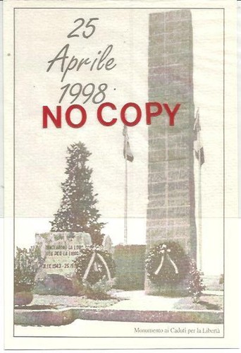 Formigine 1998 monumento - formigine, 25.4.1998