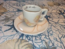 Thun piccola tazzina caffè con piccolo piatto piattino farfalla fiore elegance