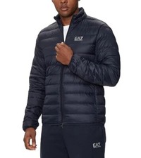 Ea7 emporio armani - piumino, blu