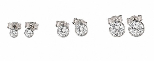 Orecchini argento 925 zirconi