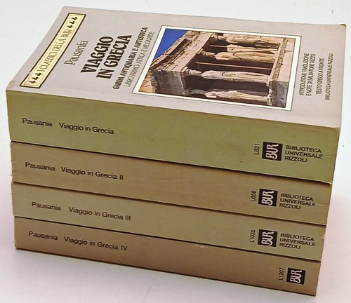 Viaggio grecia libri - viaggio, i/iv