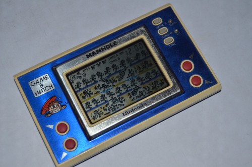 Nintendo game watch manhole - game,