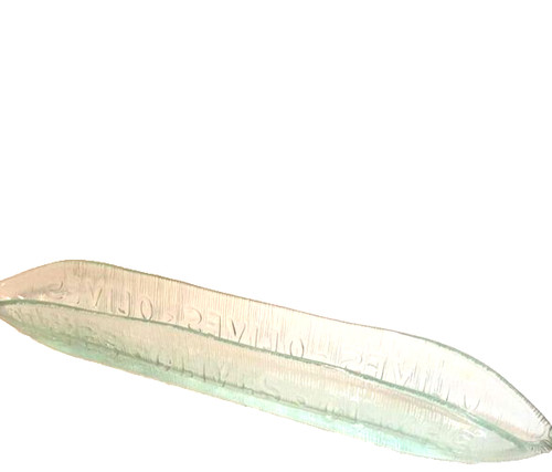Piatto olive vetro - piatto,